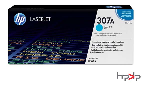 HP 307A 파랑 토너