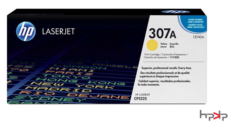 HP 307A 노랑 토너