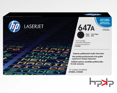 HP 647A 검정토너