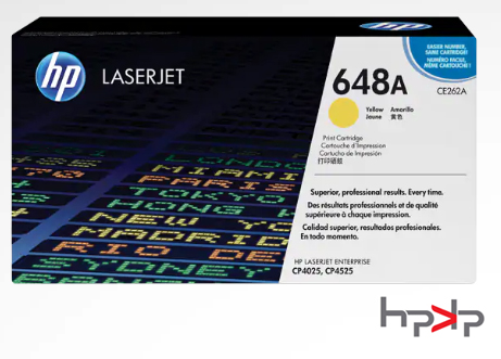 HP 648A 노랑토너