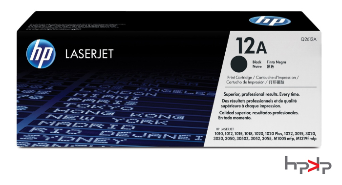 HP 12A 검정 토너