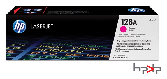 HP 128A 빨강토너