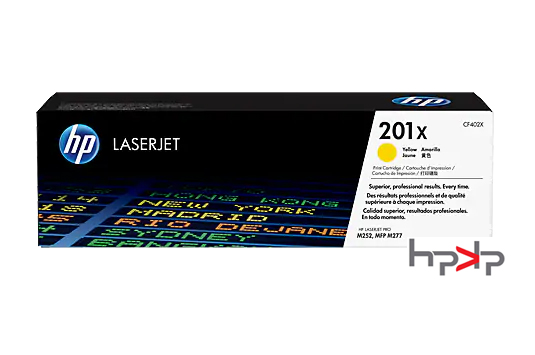 HP 201X 대용량 노랑 토너