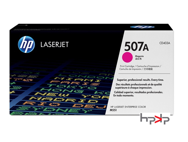 HP 507A 마젠타 토너
