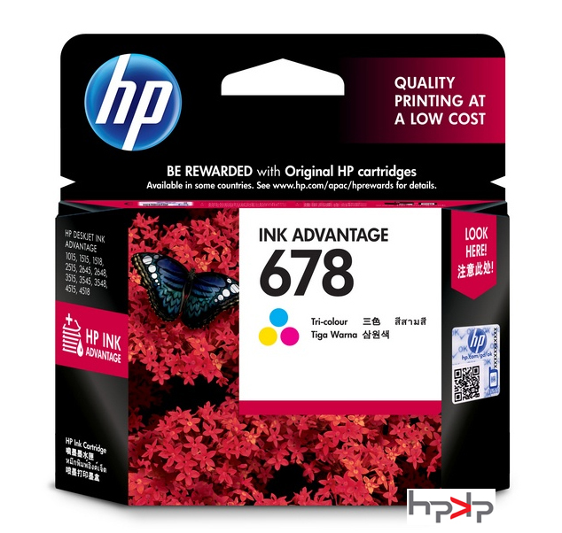 HP 678 잉크 / 삼색컬러