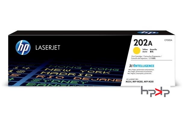 HP 202A 노랑토너