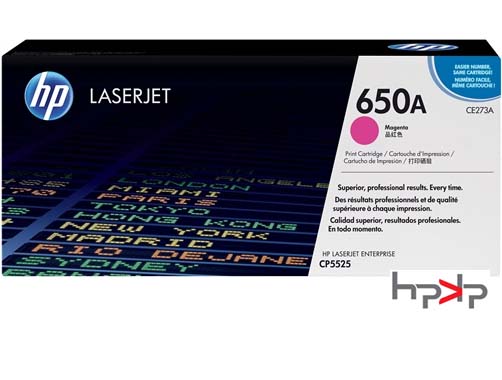 HP 650A 마젠타 토너