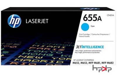 HP 655A 파랑 토너