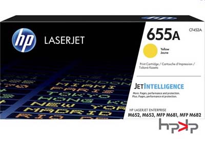 HP 655A 노랑 토너