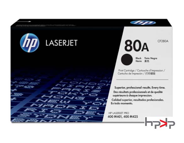 HP 80A 검정토너