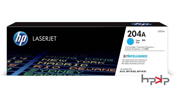 HP 204A 파랑토너