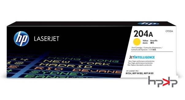 HP 204A 노랑토너
