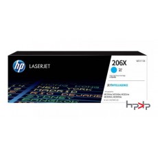 HP 206X 대용량 파랑 토너