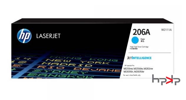 HP 206A 파랑 토너