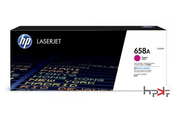 HP 658A 빨강 토너
