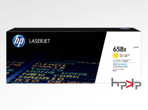 HP 658X 대용량노랑 토너