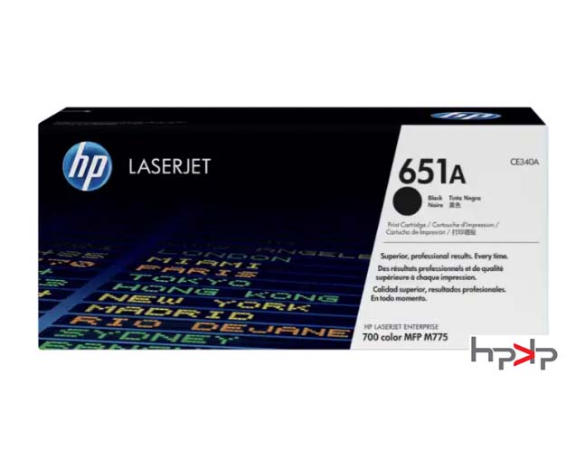 HP 651A 검정 토너