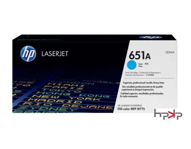 HP 651A 파랑 토너