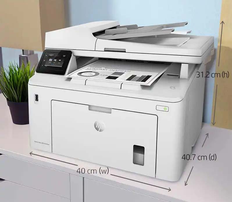 HP 레이저젯 프로 M227fdw 프린터(복합기)