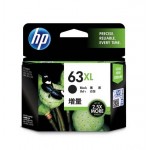 HP 63XL 검정 잉크