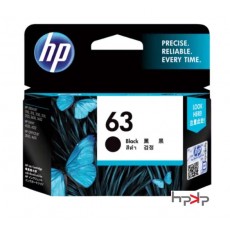 HP 63 검정 잉크