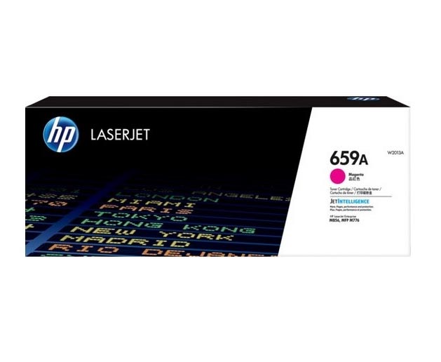 HP 659A 빨강 토너