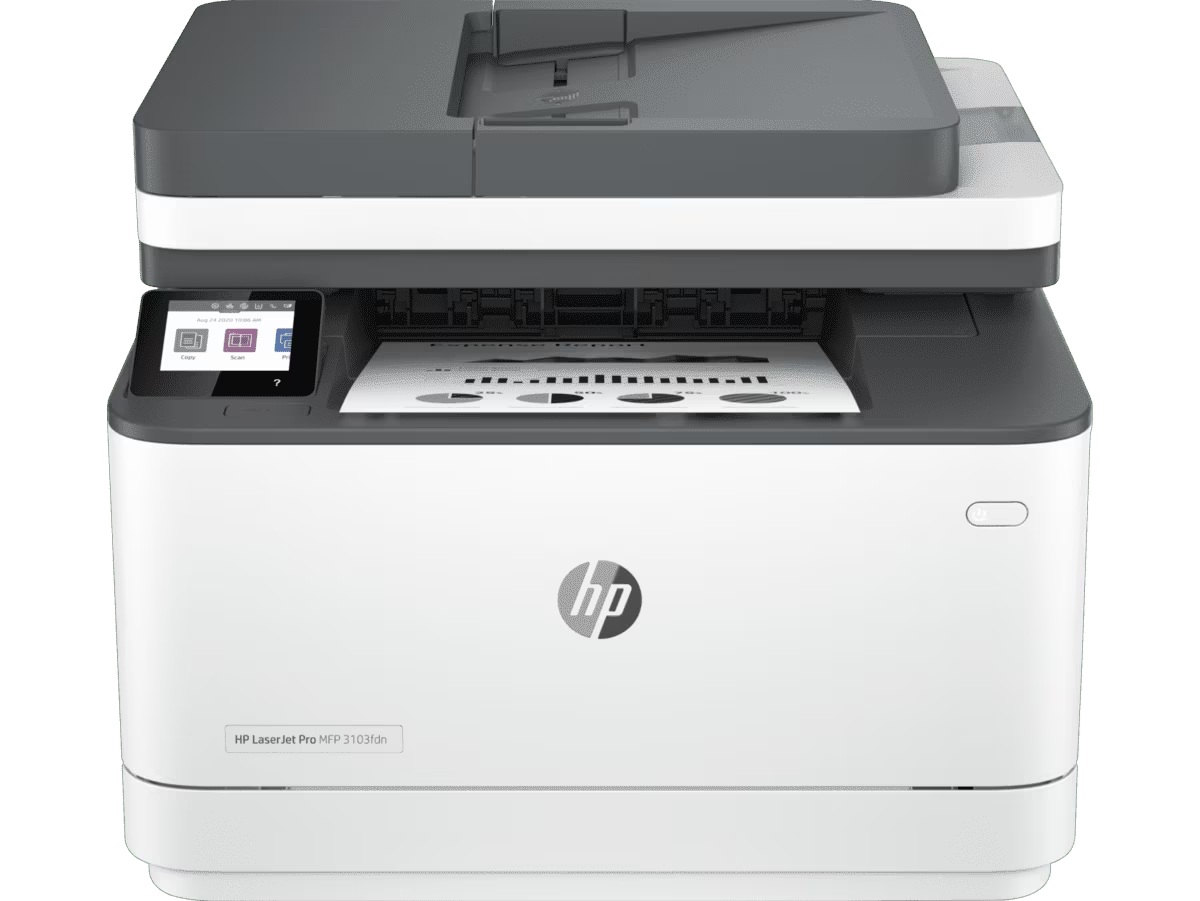 HP 레이저젯 프로 3103fdn 프린터(복합기)