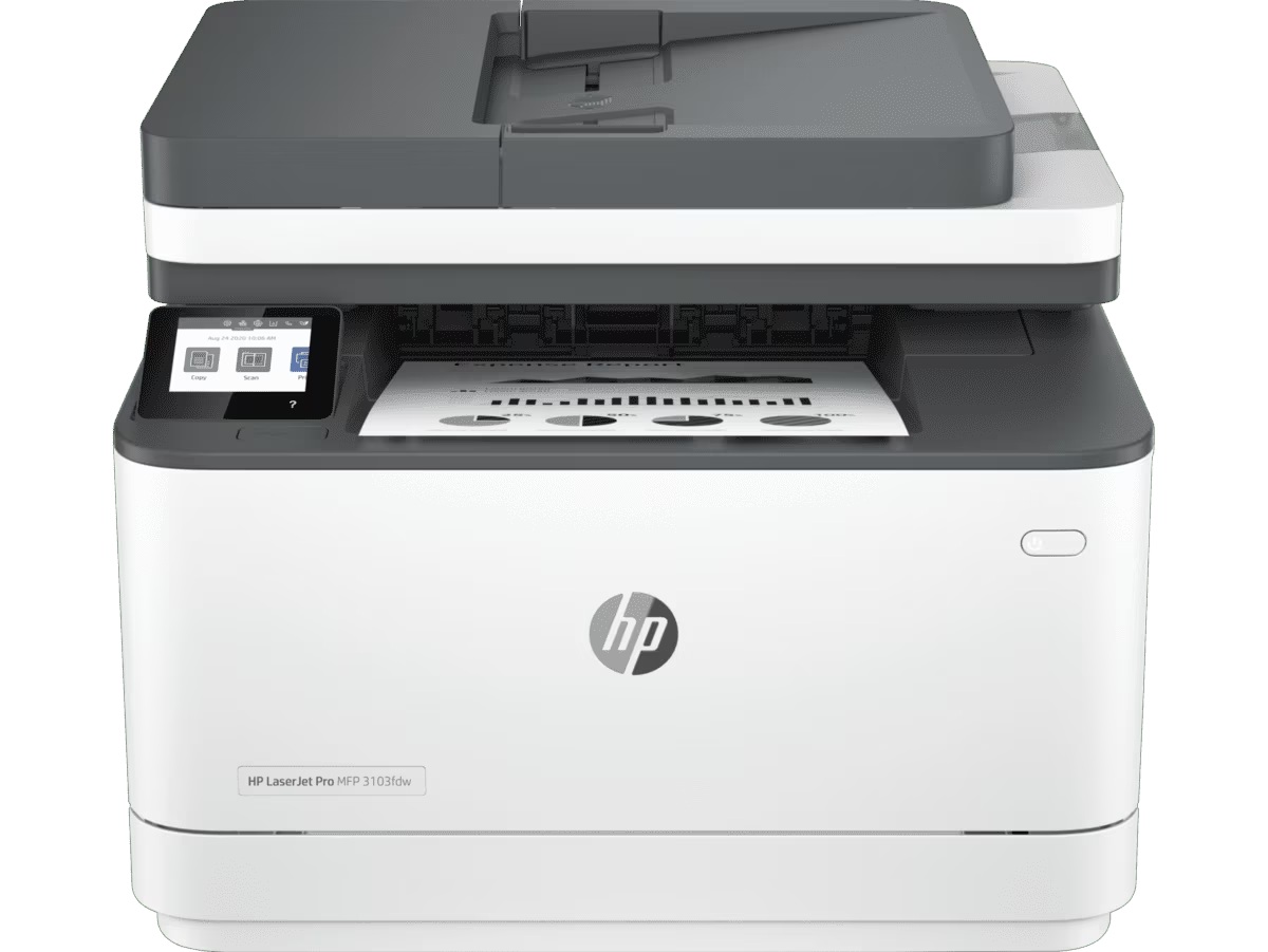 HP 레이저젯 프로 3103fdw 프린터(복합기)