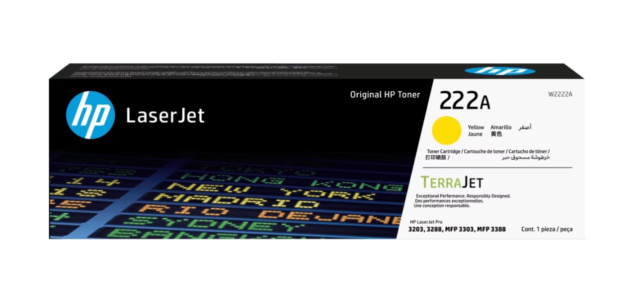 HP 222A 검정 토너