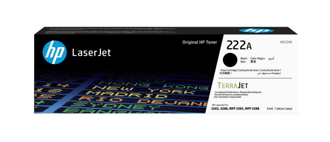 HP 222A 검정 토너