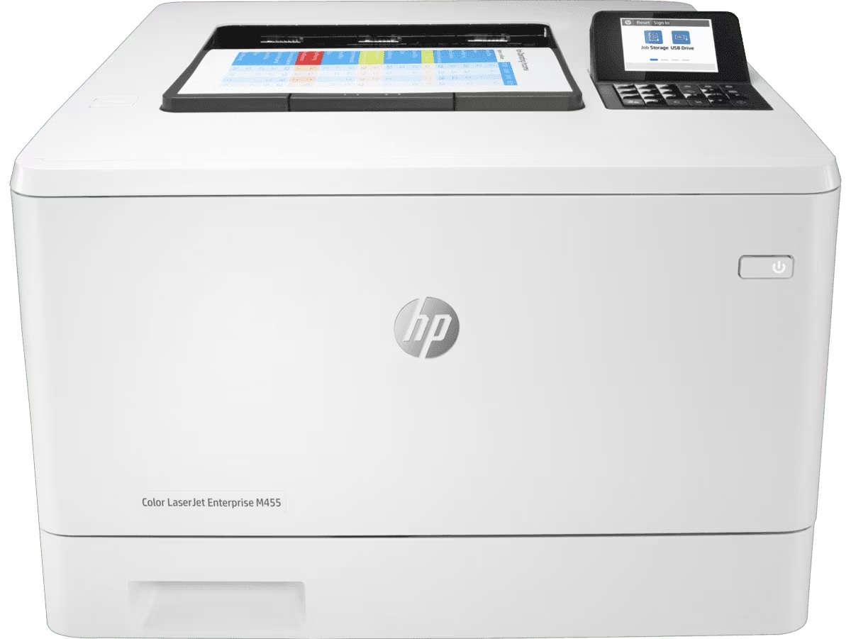 HP 컬러 레이저젯 프로 M455dn 프린터