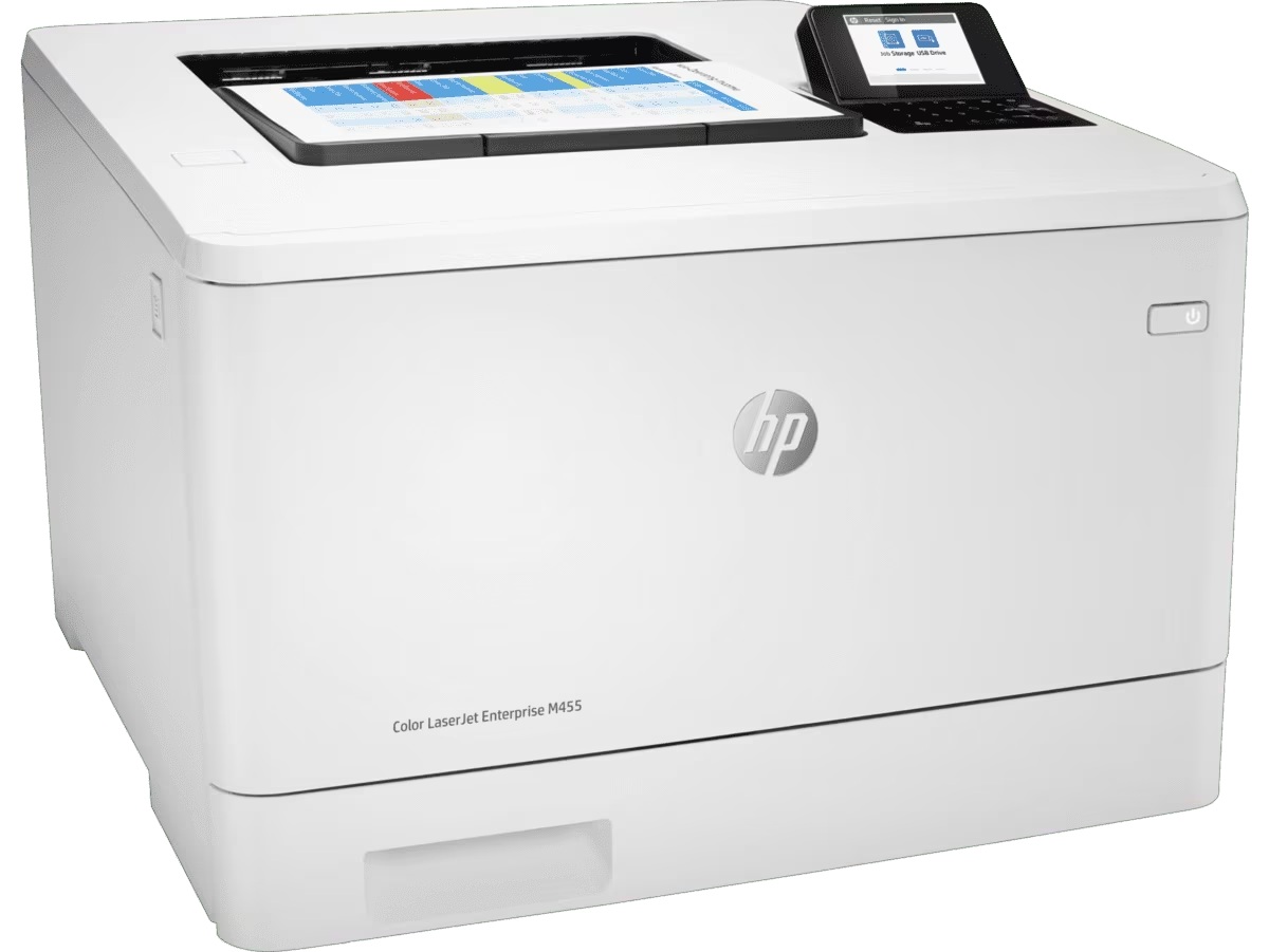 HP 컬러 레이저젯 프로 M455dn 프린터