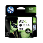 HP 62XL 검정 잉크