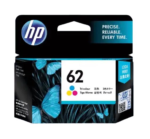 HP 62 삼색 잉크